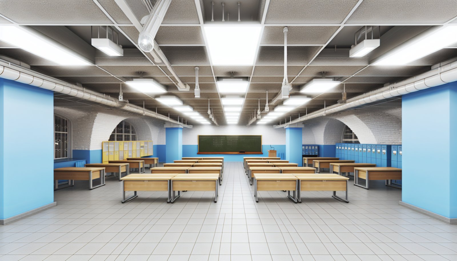 Харків: перша підземна школа завершена, планують дитсадки