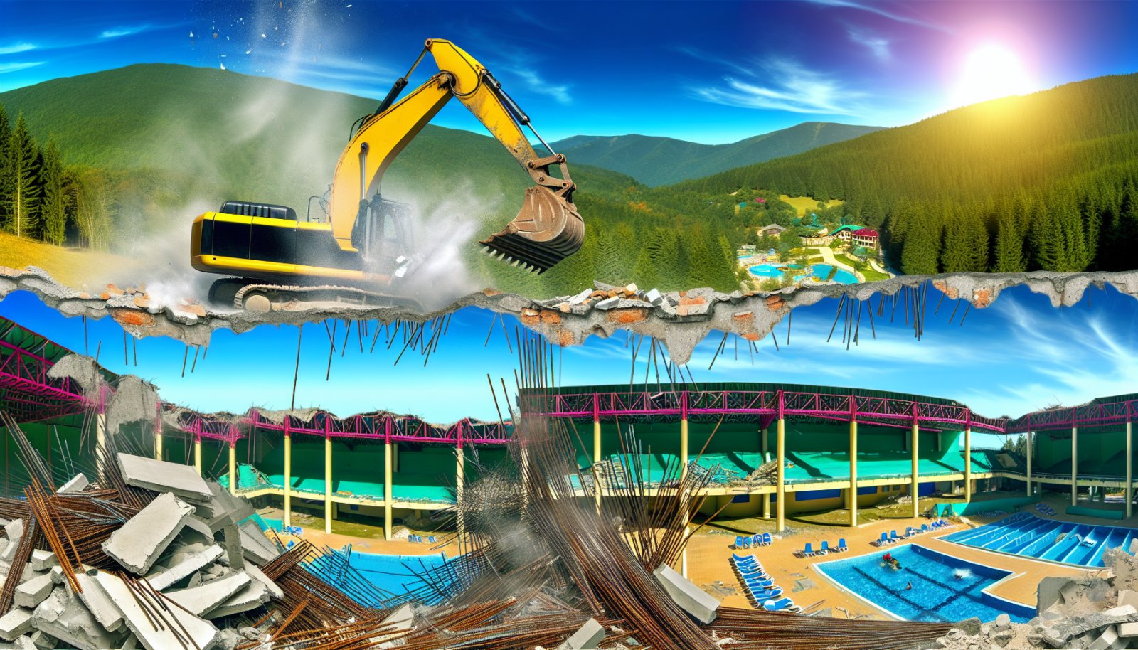 Суд дозволив демонтаж самобуду: комплекс біля Східниці зрівняють із землею