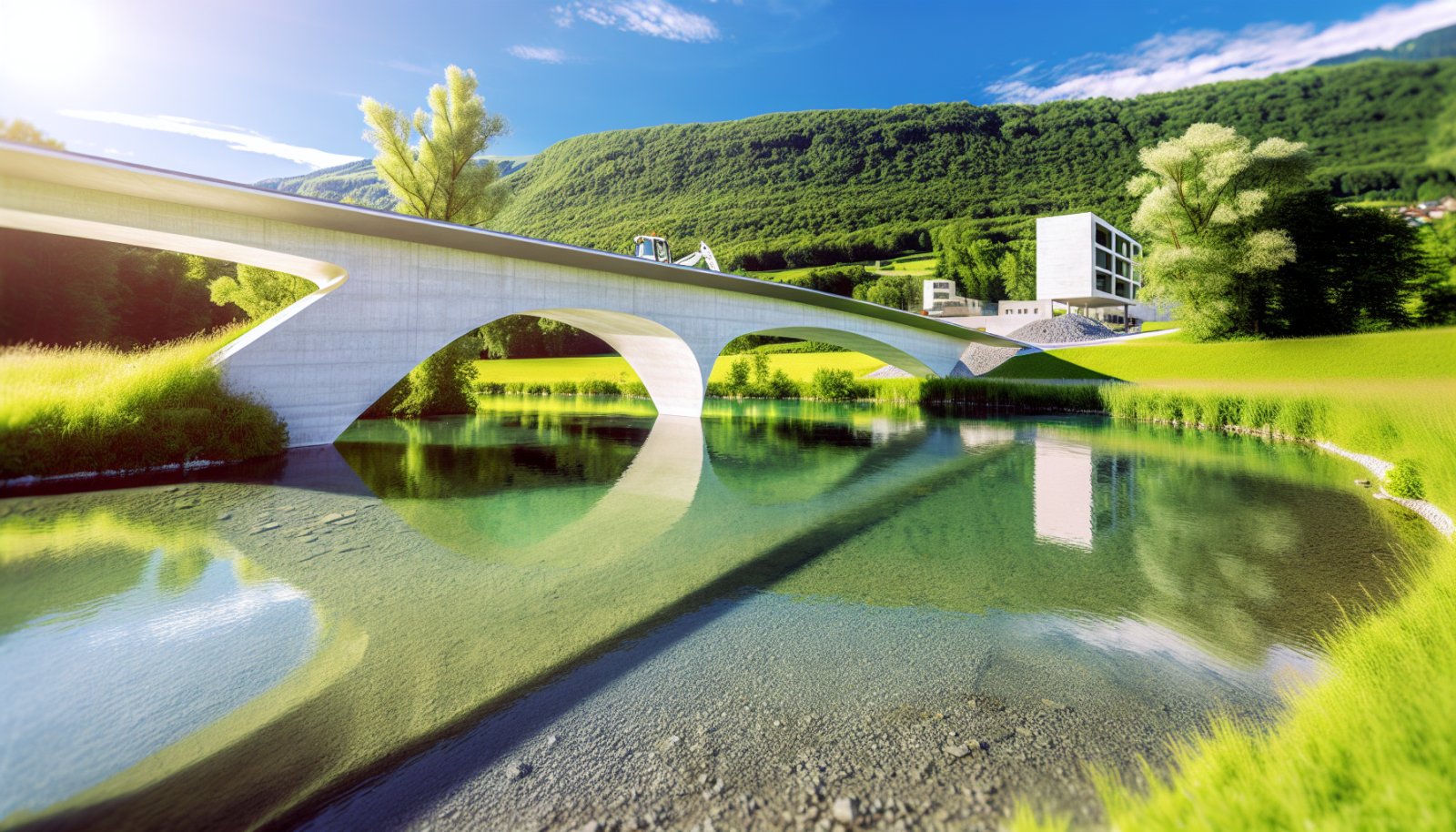 Перший у світі міст з вуглецево-нейтрального бетону