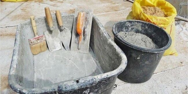 Как правильно замешивать цемент: пропорции, способы и советы