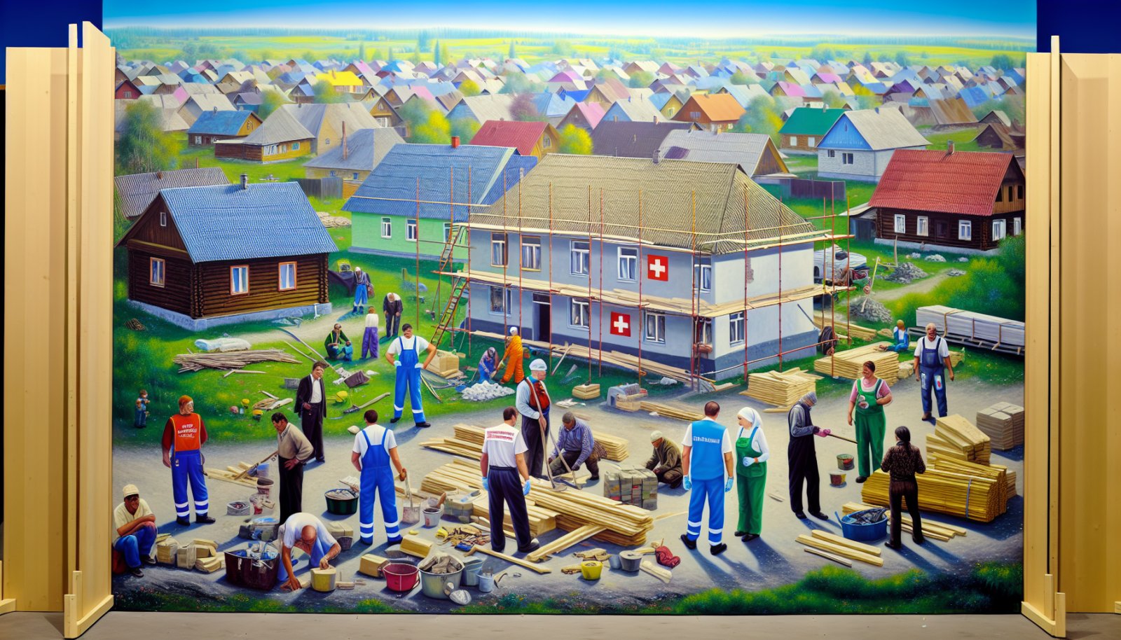 Швейцарська допомога: Відбір громад на Харківщині для відбудови житла