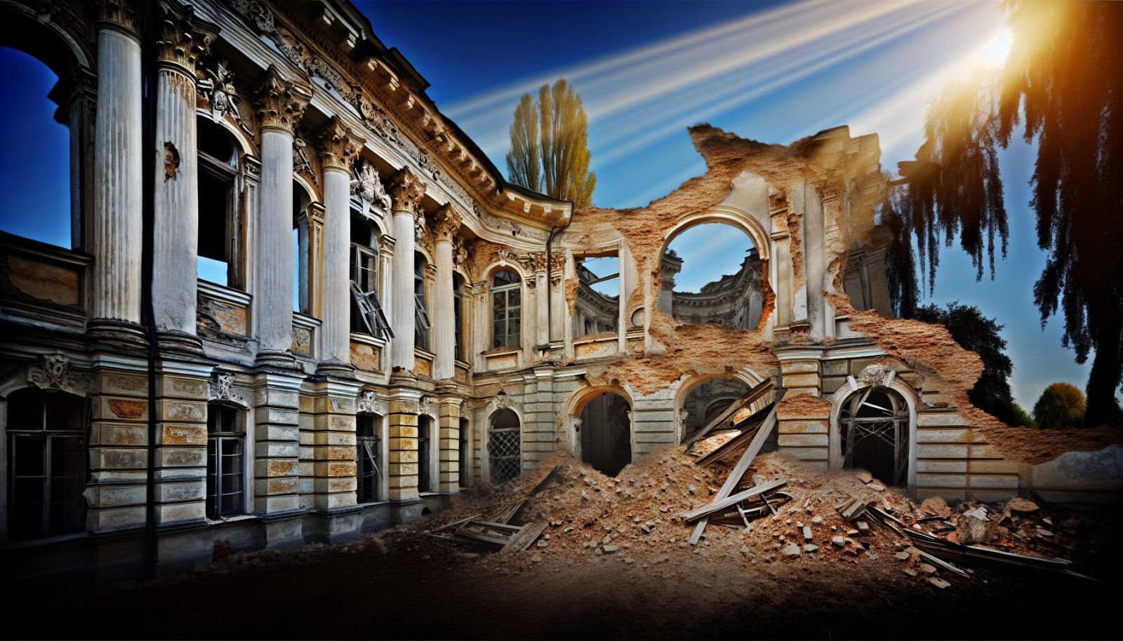 Садибу Донців-Захаржевських на Харківщині зруйновано