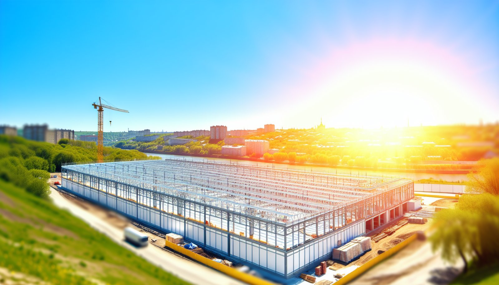 Будівництво фабрики-кухні під Києвом: старт проєкту