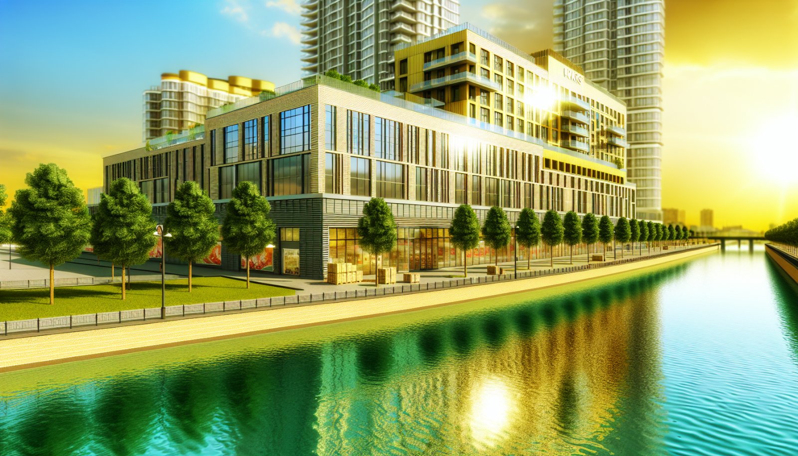 Новый супермаркет на набережной Ирпеня: развитие инфраструктуры