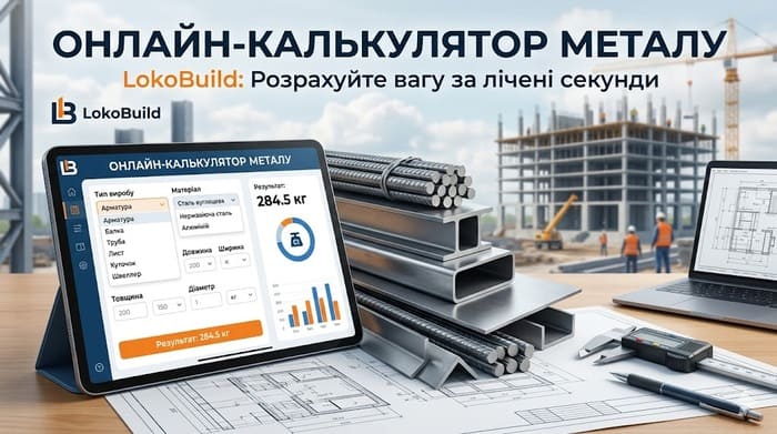 Калькулятор металопрокату онлайн: розрахунок ваги та маси металу