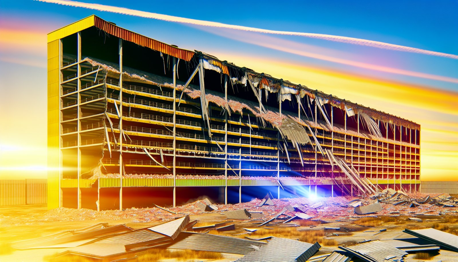 Ракетний удар по Харкову: пошкоджено склад Philip Morris