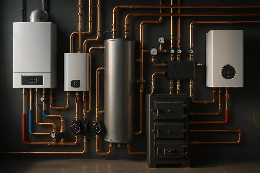 Як підключити два котли в одну систему опалення: газовий, електричний та твердопаливний