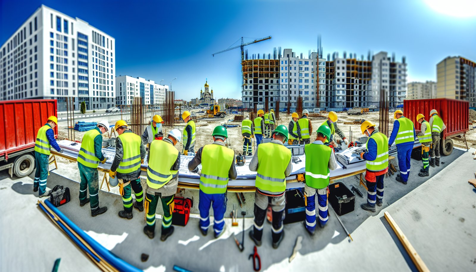 В Днепре повысили зарплаты строителям бюджетных проектов