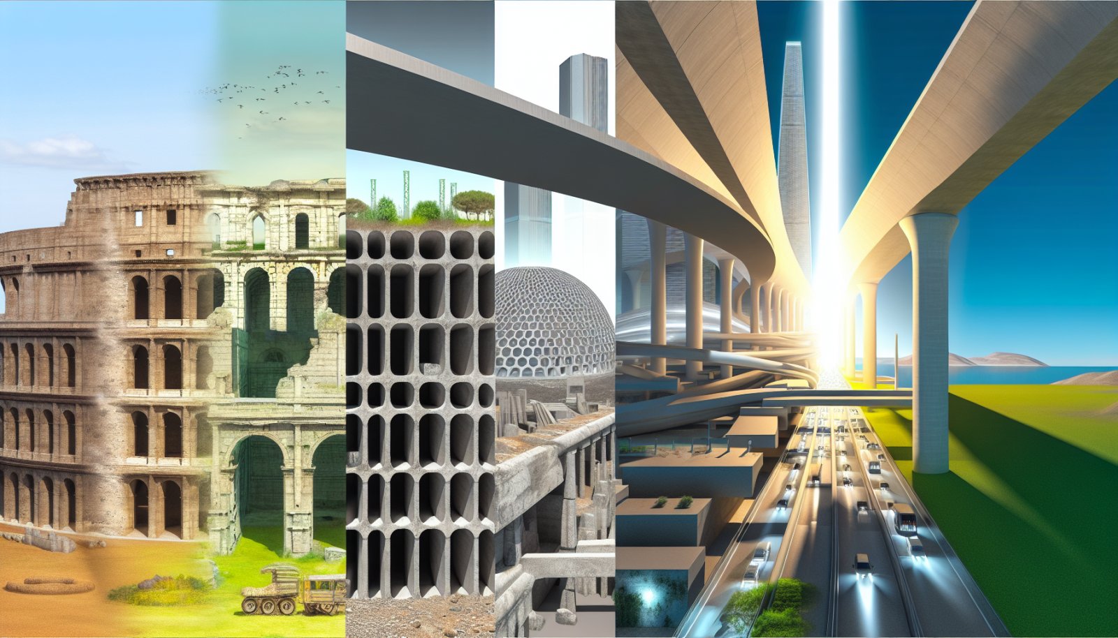 Історія бетону: від Риму до бруталізму