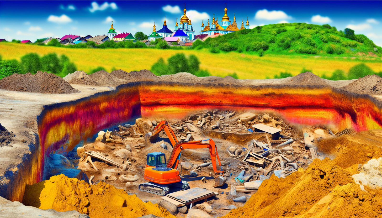 Скандальная застройка на Киевщине: мэр скрыл храм и уничтожил памятник